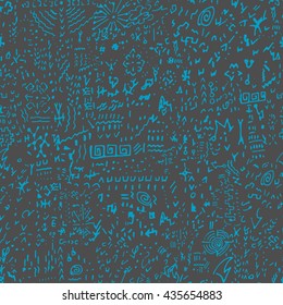Vector pattern background. Hand drawn