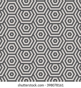 Vector Pattern Background Repeating Hexagon Shape Stock Vector (Royalty ...