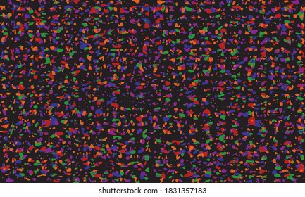 vector pattern background with small colorful specks.