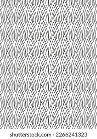 vector pattern. 
Beautiful black and white illustration for adult coloring book with rectangle abstract linear tribal pattern