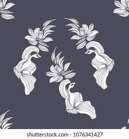 vector, pattern, bird