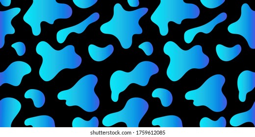 vector pattern of blue spots for decoration