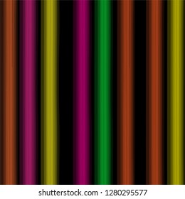 vector pattern. Blurred lines on black background.multi-layer pattern for your design.EPS.seamless pattern. neon vertical lines