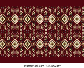 Vector pattern and border design