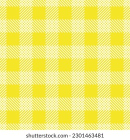 Vector. Pattern in a cage. Tartan blanket. Scottish pattern in beige, turquoise and orange plaid. Traditional checkered background for tablecloth, dress, skirt, napkin or other textile, Easter design.