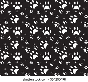 vector pattern in the cat's paw