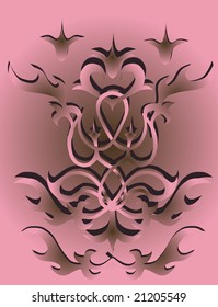 vector pattern In celtic style