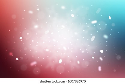 Vector pattern with christmas snowflakes. Decorative shining illustration with snow on abstract template. The pattern can be used for year new  websites.