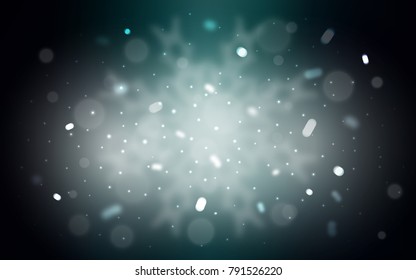 Vector pattern with christmas snowflakes. Decorative shining illustration with snow on abstract template. The pattern can be used for year new  websites.