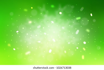 Vector pattern with christmas snowflakes. Glitter abstract illustration with crystals of ice. New year design for your ad, poster, banner.