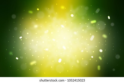 Vector pattern with christmas snowflakes. Modern geometrical abstract illustration with crystals of ice. New year design for your business advert.