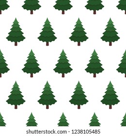 Vector. Pattern, Christmas tree. Spruce. 
New Year. 
Winter.