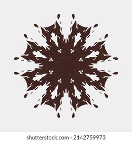 vector pattern circle mandala pattern for decorating invitation cards, fabrics, walls, weddings