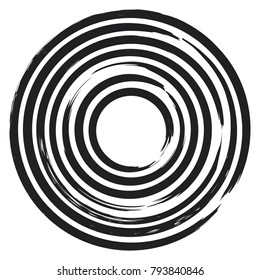 Vector pattern with circles