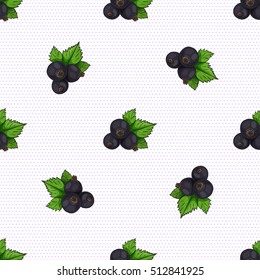 Vector pattern, color black currant with small circles