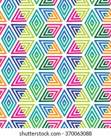 Vector pattern. Color texture. Geometric background