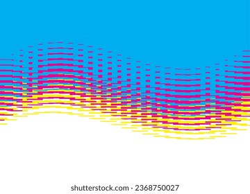Waves modern wallpaper texture seamless 12260