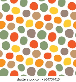 vector pattern of colorful circles. 
