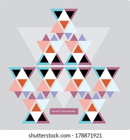 Vector pattern with colorful geometric shapes, triangles,lines.Colorful backdrop, seamless background pattern, banner.