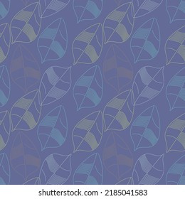 vector pattern colorful leaves geometric