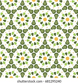 Vector pattern - colorful seamless geometrical background. Possibility of change of your color. You can apply it in the wide range of use.Vector illustration.
