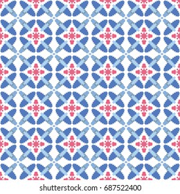 Vector pattern - colorful seamless geometrical background. Possibility of change of your color. You can apply it in the wide range of use.Vector illustration.