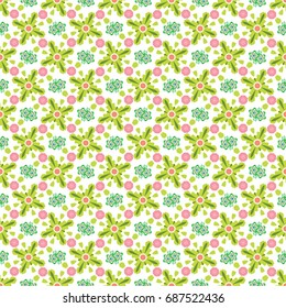 Vector pattern - colorful seamless geometrical background. There is an opportunity to easily change color. You can apply it in the wide range of use.Vector illustration.