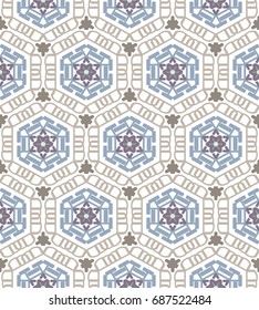Vector pattern - colorful seamless geometrical background. Possibility of change of your color. You can apply it in the wide range of use.Vector illustration.