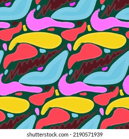 Vector, pattern of colorful spots. Colored abstract pattern. For print and web.