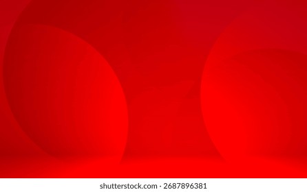 Patrón de Vector con círculos curvos. Ilustración abstracta de gradiente moderno con líneas de bandy. Patrón de onda texturizado para fondos.