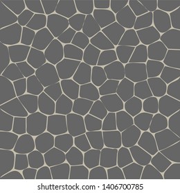 Vector pattern of dark stones wall, simple and great for background