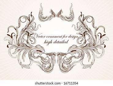 Vector pattern for design.