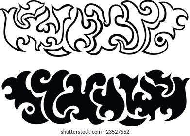 Vector pattern for design.