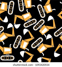 vector pattern design with dipper drawn