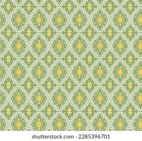 Vector pattern design involves creating scalable and editable repeating patterns using vector graphics software such as Adobe Illustrator.