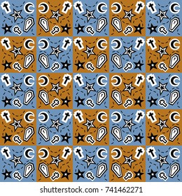 vector pattern design. modern stylish textured for wallpaper, background tile and interior design. seamless