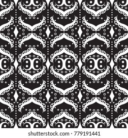 vector pattern design. modern stylish textured for wallpaper, background tile and interior design.seamless