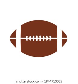 Vektor Muster Design oval Ball in Sport American Football populären Sport-Wettbewerb zu finden Gewinner