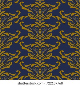 Vector Pattern Design, seamless background, fashion fabric