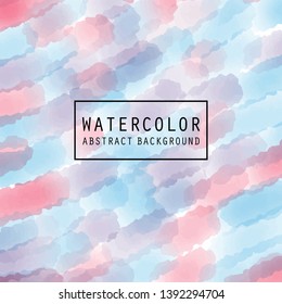 Vector pattern design with watercolor light stripes.