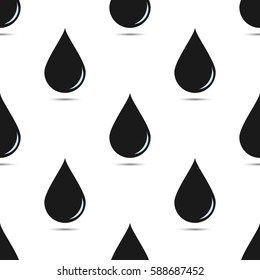 Vector pattern of drops of water.