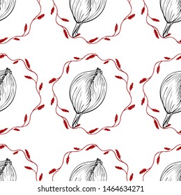 Vector pattern elementary usual fantasy flowers Colorful paisley wallpaper. Print design vector illustration. Scarf design
