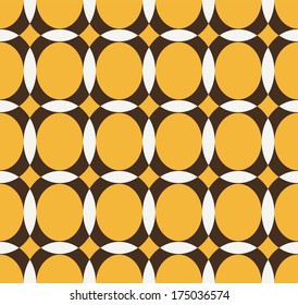 the vector pattern with ellipse and hemisphere