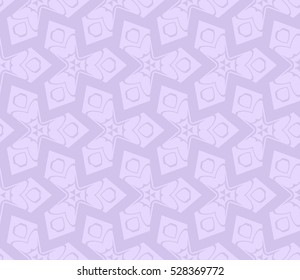 vector pattern. Endless texture can be used for wallpaper, pattern fills, web page background,surface textures. Set of purple geometric ornaments.