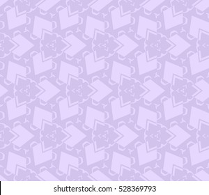 vector pattern. Endless texture can be used for wallpaper, pattern fills, web page background,surface textures. Set of purple geometric ornaments.