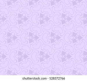 vector pattern. Endless texture can be used for wallpaper, pattern fills, web page background,surface textures. Set of purple geometric ornaments.