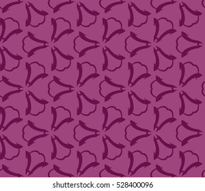 vector pattern. Endless texture can be used for wallpaper, pattern fills, web page background,surface textures. Set of purple geometric ornaments.