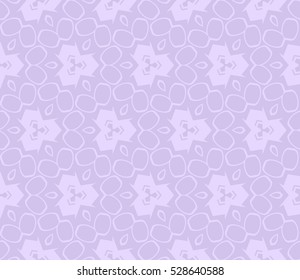 vector pattern. Endless texture can be used for wallpaper, pattern fills, web page background,surface textures. Set of purple geometric ornaments.