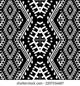 Vector pattern, ethnic background fabric, African tribe, Mexican folk fabric, seamless pattern, suitable for textile accessories, wrapping paper, packaging, etc.