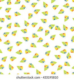 Vector Pattern With Extraordinary Triangle Shapes